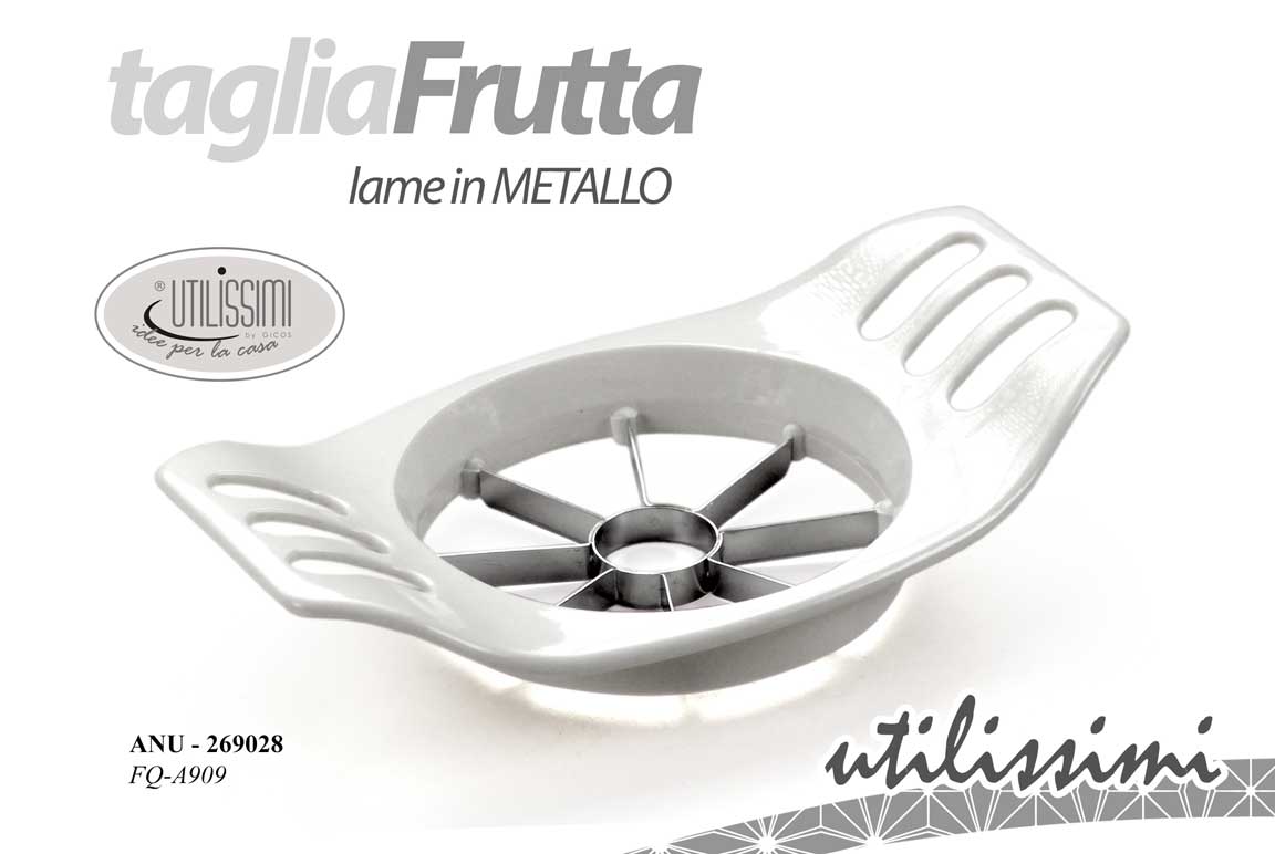 8025569269028 TAGLIA MELA SPICCHI FRUTTA Levatorsoli COMODO TAGLIAMELA VERDURE CUCINA - immagine 1
