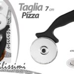 TAGLIAPIZZA ROTELLA MULTIUSO CUCINA TAGLIA PIZZA COLTELLO ACCIAIO PLASTICA 7 CM