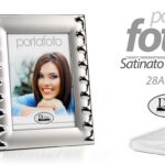 CORNICE PORTAFOTO DA TAVOLO MODERNA CLASSICA COLOR SILVER ARGENTO Design 13*18