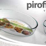 PIROFILA VETRO OVALE TEGLIA FORNO ALTA ANTIADERENTE Lasagnera 35*25*6 cm