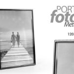 CORNICE PORTAFOTO DA TAVOLO FOTO MODERNO CLASSICO METALLO LUCIDO GCHOME 10*15cm