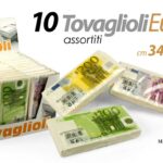 Tovaglioli fazzoletti carta euro banconote festa compleanno divertenti ass 34x34