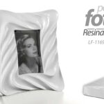 CORNICE PORTA FOTO 10*15 CM IN RESINA DELUXE STILE  MODERNO DA TAVOLO I19