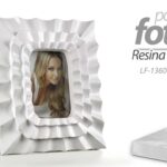 CORNICE PORTA FOTO 10*15 CM IN RESINA DECO DELUXE DESIGN MODERNO DA TAVOLO N12