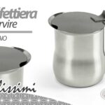 CAFFETTIERA A SERVIRE PORTA CAFFè Mini teiera BOLLITORE ACQUA 6 TAZZE 600 ML