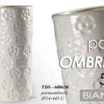 PORTA OMBRELLI CERAMICA TONDO INGRESSO CLASSICO MODERNO Design MARGHERITE 50 cm