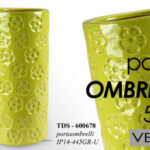 PORTA OMBRELLI CERAMICA TONDO INGRESSO CLASSICO MODERNO Design MARGHERITE 50cm