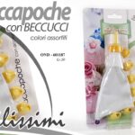 SAC A' POCHE TASCA SIRINGA DOLCI 8 BECCUCCI Cup Cake Design Decorazione Torta -