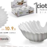 Ciotolina aperitivo salse buffet porcellana bianca moderna monoporzione 10*9,5
