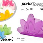 Porta tovaglioli portatovaglioli plastica fiore moderno organizer tavola 15x10
