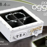 COFANETTO SCATOLA CUORE PORTA BUSTINE OGGETTI THE TE TISANE CIALDE PENDENTE 18*6