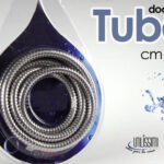 Tubo Flessibile Per Soffione Doccia 2 m Forte Cromato Attacco Universale Bagno