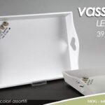 Vassoio cucina colazione moderno vintage i love shabby chic bianco legno 39*26