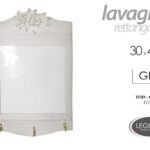 LAVAGNA ROSE PARETE MURO LAVAGNETTA NOTE MEMO GRIGIO SHABBY CHIC 47*4*30CM