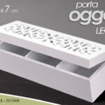 SCATOLA PORTA OGGETTI COFANETTO BUSTINE THE TE TISANE CIALDE SCATOLINA 24*8*7cm