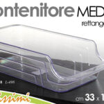 Organizer frigo contenitore cucina salvaspazio cassetto dispensa plast 33x16 cm