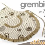 GREMBIULE PETTORINA CUCINA BAR CHEF BARBECUE UOMO DONNA CUORE CUORI ASS 70*75 cm