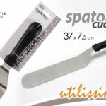 SPATOLA CURVA ACCIAIO Paletta Dolci Torte Cake Pasticceria Angolare CUCINA 37 cm