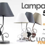 LUMETTO LAMPADA 50CM CUORE PENDENTE TAVOLO SCRIVANIA COMODINO Abat Jour ASSORTIT