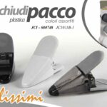 SET 3 PINZE CHIUDI PACCO PASTA CLIP MOLLETTE SACCHETTI CUCINA PLAST 8 CM