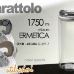 BARATTOLO ERMETICO ACRILICO FRIGO CASSETTI BISCOTTI MULTIUSO 1,75LT COLOR 30 CM