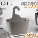 GRUCCIA PORTA OGGETTI DOCCIA VASCA BAGNO BAGNO PLASTICA MODULARE 28*11*31 CM