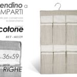 Organizer ARMADIO APPENDINO Guardaroba BAGNO ACCESSORI APPENDIABITI BASTONE 59cm