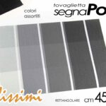 Tovaglietta americana segnaposto colazione pranzo tavola moderna pvc um as 45x30