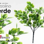 MAZZOLINO VERDE 25 CM MAZZO ARTIFICIALE STELO RAMOSCELLO RAMO PIANTA DECORATIVO