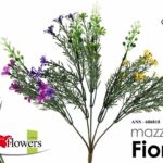 MAZZETTO FIORI ARTIFICIALE MAZZO FINTO DECORAZIONE CASA EVENTI ASSOR PLAST 30 cm