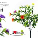 MAZZOLINO MAZZETTO FIORI ARTIFICIALI MAZZO FINTO CASA EVENTI COLORATO ASS 35 cm