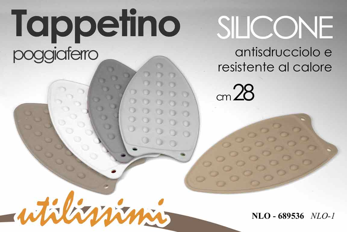 8025569689536 Poggia ferro da stiro tappetino antiscivolo resistente calore silicone ass 28 cm - immagine 1