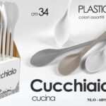 NLO/CUCCHIAIO PLASTICA ASS 34CM    NLO-4