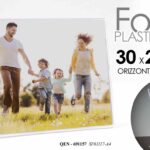 PORTAFOTO DA TAVOLO CORNICE TRASPARENTE PLEXIGLASS LISTINO ORIZZONTALE 20*15 CM