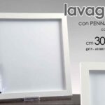Lavagna lavagnetta parete bianca cancellabile muro ufficio casa bacheca 30*30 cm