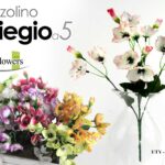 RAMETTO CILIEGIO RAMO FIORI 35 CM MAZZOLINO ARTIFICIALE STELO PIANTA DECORATIVO