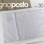 SEGNAPOSTO TESSUTO TOVAGLIETTA COLAZIONE PRANZO CENA POIS COLOR ASSORTIT 30*45CM
