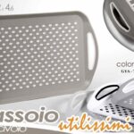 Vassoio antiscivolo cucina moderno portata colazione resistente acrilic as 46*32
