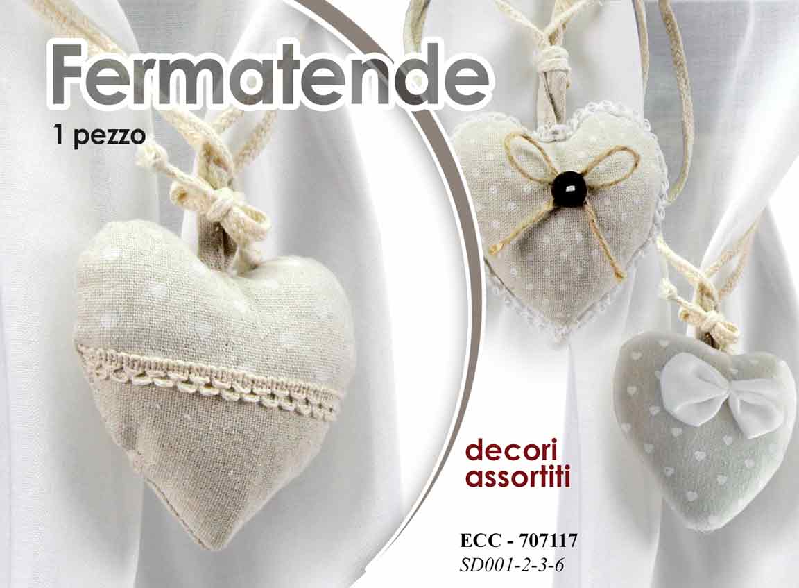 8025569707117 Reggi FERMA TENDA Embrasse Fermatenda LEGA REGGITENDA DRAPPEGGIO RACCOGLI ASSORT - immagine 1