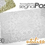 Tovaglietta segnaposto sottopiatto colazione prenzo tavola color assort 46x30 cm