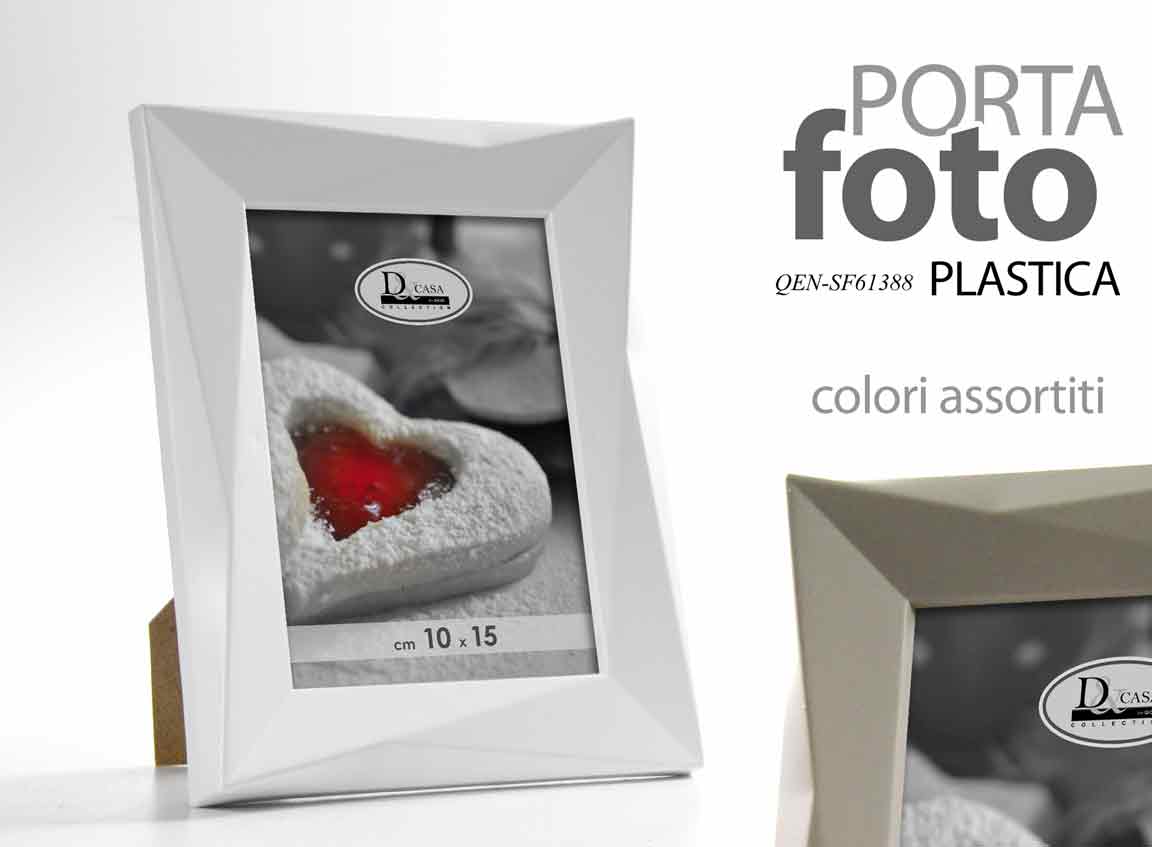 8025569711053 CORNICE PORTA FOTO 13*18 DELUXE ARREDO CAMERA CLASSICO STILE MODERNO COLORI ASS - immagine 1