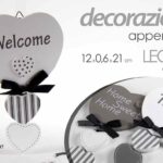 APPENDINO DECORAZIONE DA PARETE MURO PORTA ARREDO LEGNO CUORE ASSORT 21*12 cm