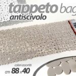 TAPPETO DOCCIA ANTISCIVOLO Vasca Tappetino BAGNO MODERNO STIL PIETRE 88*40 CM