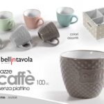Set 6 tazzine tazze caffè moderne moka porcellana coffee vintage pas retrò 80 ml