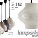 LAMPADARIO TRAFORATO SOFFITTO TONDO SALOTTO CUCINA Lampada a Sospensione 40*162