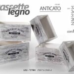 5 CASSETTE LEGNO ANTICATO CASSETTA PORTA OGGETTI CONTENITORE 37/34/31/28/25 cm