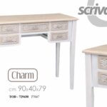 TAVOLO Consolle SCRIVANIA SCRITTOIO SHABBY CHIC Make Up TRUCCHI 90*40*H79