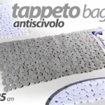 TAPPETO DOCCIA ANTISCIVOLO RETTANGOLARE Vasca BAGNO MODERNO STILE PIETRE 70*35cm