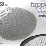 TAPPETO DOCCIA ANTISCIVOLO Vasca Tappetino BAGNO DUREX TONDO 2 COLORI 50*50 CM