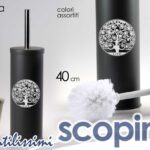 Portascopino da bagno Porta Scopino WC Spazzolone Water ALBERO DELLA VITA 40 cm